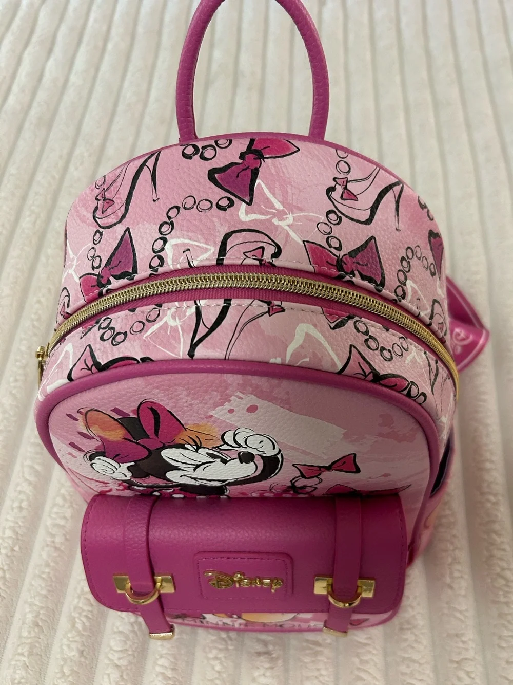 Disney Minnie Mouse Pink Mini Backpack